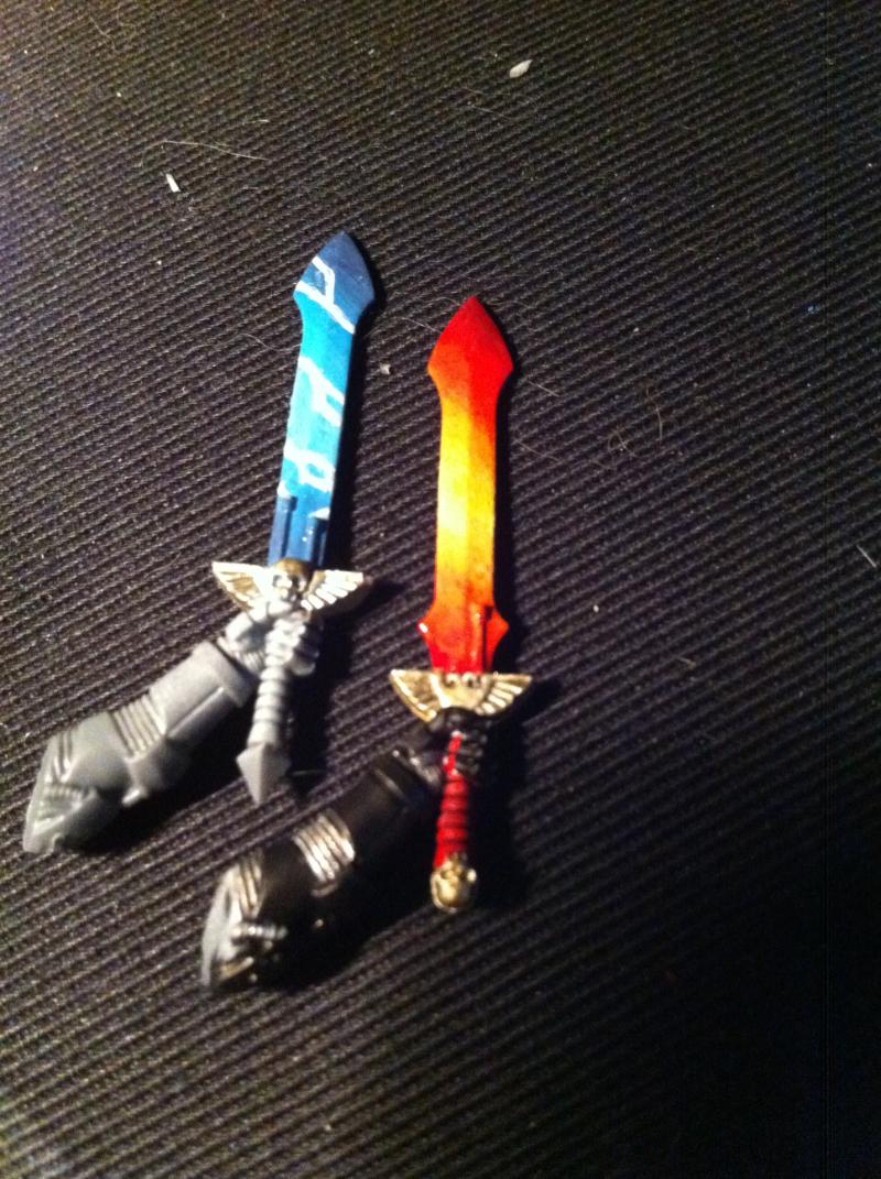 Power sword lightning/fire advice, and paint blending Forum DakkaDakka